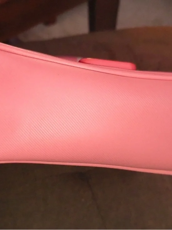 Burberry DK88 Pink Mini Top-Handle Lockit Bag w/original cross body strap - Picture 8 of 9